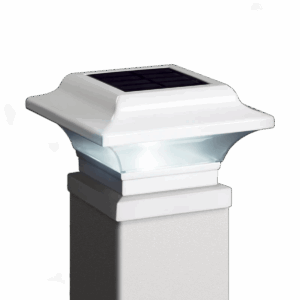 Imperial Solar Post Cap Adapter White
